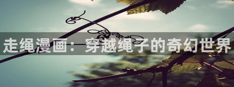 哔咔漫画在线看：走绳漫画：穿越绳子的奇幻世界